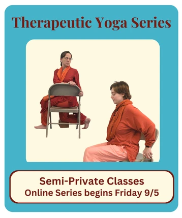 Therapeutic Yoga Series - Friday 9/5