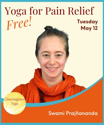 FREE Yoga for Pain Relief May 12