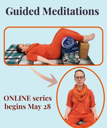 Guided Meditations begins May 28