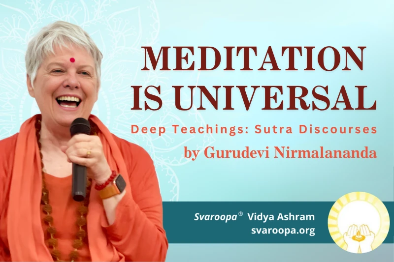Meditation Is Universal