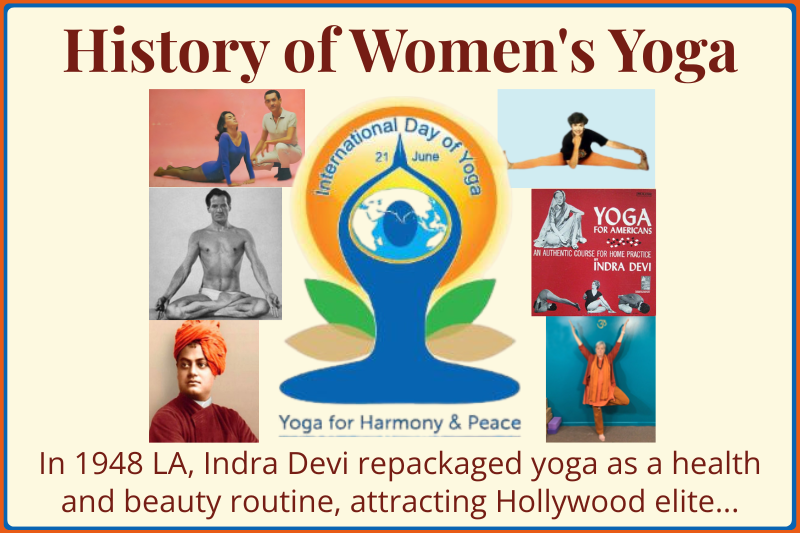 History of Women’s Yoga in America